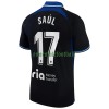 Maillot de Supporter Atlético Madrid Saul 17 Extérieur 2022-23 Pour Homme